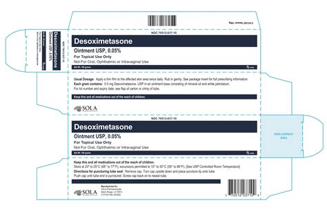 Desoximetasone Ointment - FDA prescribing information, side effects and uses