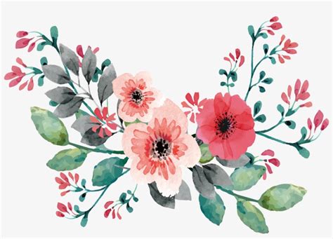 Png Free Download Wedding Invitation Flower Painting - Wedding Invitation Flower Clipart ...