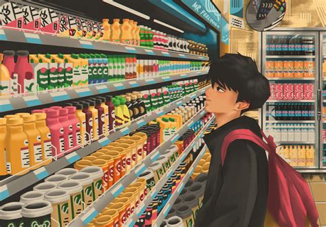 The Convenience Store : r/drawing