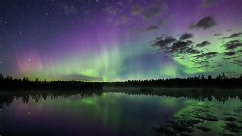 Aurora Season Opener - First northern lights in Oulu, Finland - Salamapaja