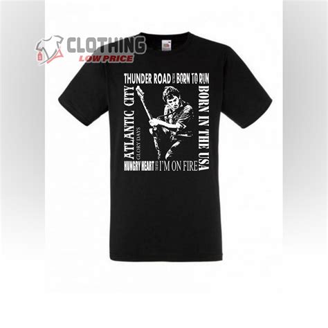 Bruce Springsteen Tour 2023 Merch, Bruce Springsteen Winterland T-Shirt - ClothingLowPrice