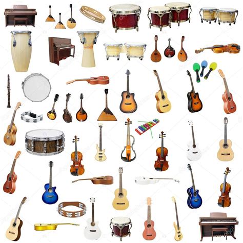 Different music instruments — Stock Photo © uatp12 #70774109