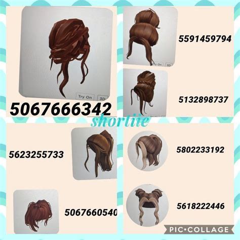 ♡bloxburg brown hair code♡ in 2021 | Bloxburg decal codes, Roblox codes ...