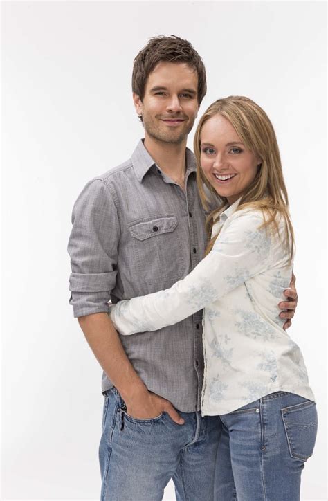 Graham Wardle and Amber Marshall. (Heartland Photoshoot. Season 6) | Heartland tv, Heartland amy ...