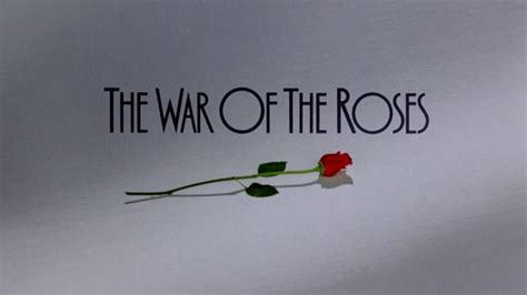 The War of the Roses (1989) — Art of the Title