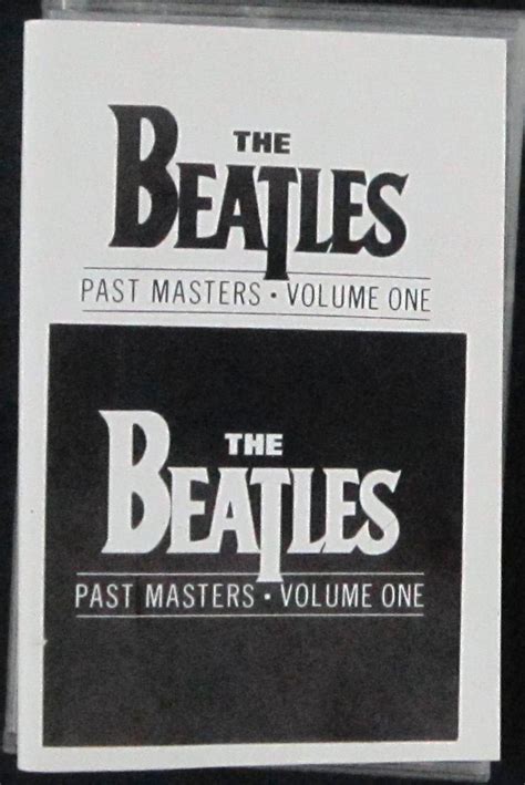 The Beatles - Past Masters • Volume One (1991, Cassette) | Discogs