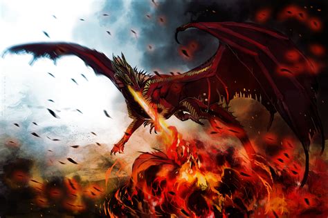 Dragons Fire Fantasy wallpaper | 2250x1500 | 64400 | WallpaperUP