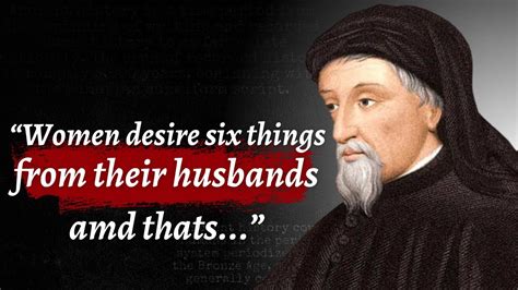 Geoffrey Chaucer Quotes That Are Wise and Thoughtful | Famous Geoffrey Chaucer Quotes - YouTube