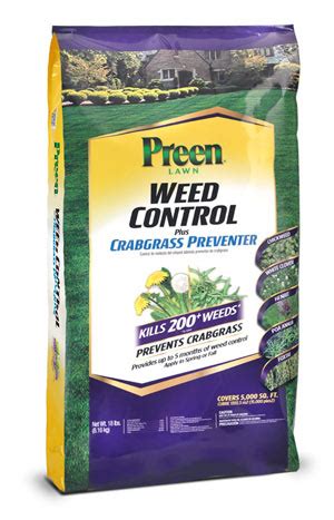 Preen Lawn Weed Control Plus Crabgrass Preventer • Preen