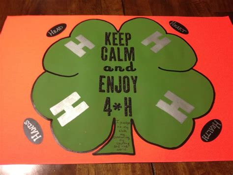 35 best 4-H Poster Ideas images on Pinterest