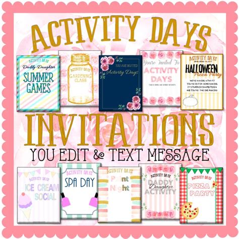 Primary Activity Ideas: Primary Activities and Goals Kit - New for 2020 ...