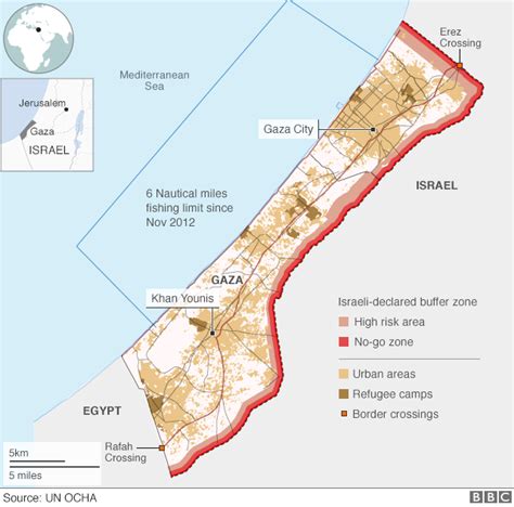 Peta Gaza