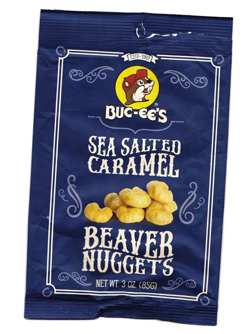 Buy Buc-ees Beaver Nuggets Sea Salted Caramel Sweet Corn Puff Snacks Texas Bucees (Pack of 8 ...