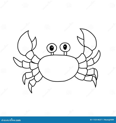 Pin by Jenny Kovach on Charlie room sea animals | Crab cartoon ...