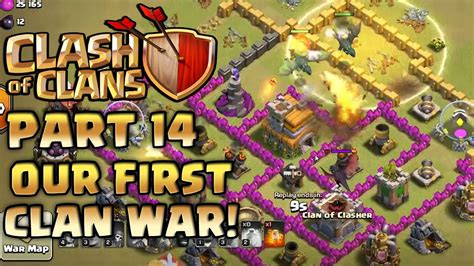 Clash of Clans Walkthrough: Part 14 - Our First Clan War! - PC Gameplay ...