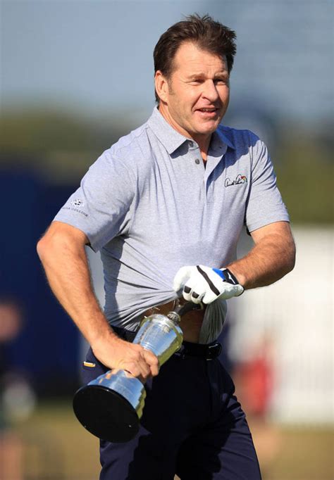 The Open 2017: Nick Faldo pretends to STEAL the Claret Jug on 60th at Royal Birkdale | Golf ...