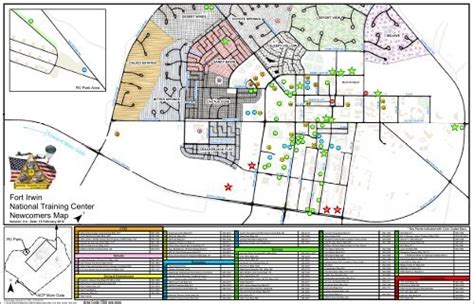 National Training Center Map