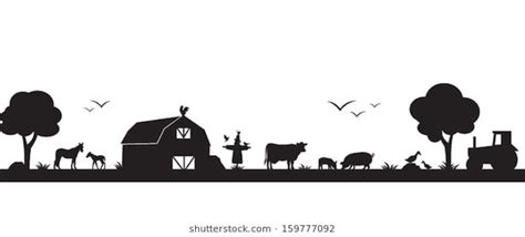 Pin by Crissie Porter on Silhouettes | Tractor silhouette, Farm logo, Silhouette clip art