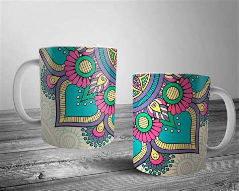 Plantillas Para Sublimar Tazas Mandala #2 – StoreSublimación