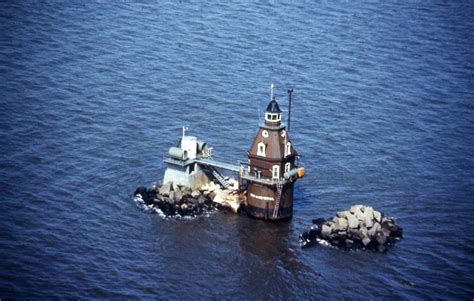 Ship John Shoal Lighthouse (near Bombay Hook National Wildlife Center ...