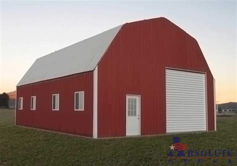 Gambrel Barn Steel Building