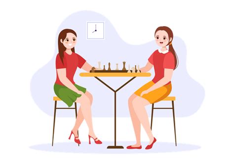 Chess Board Game Illustration - Free Download Sports & Games Illustrations | IconScout