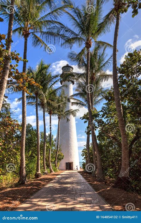 Cape Florida Lighthouse at Bill Baggs Cape Florida State Park Stock ...