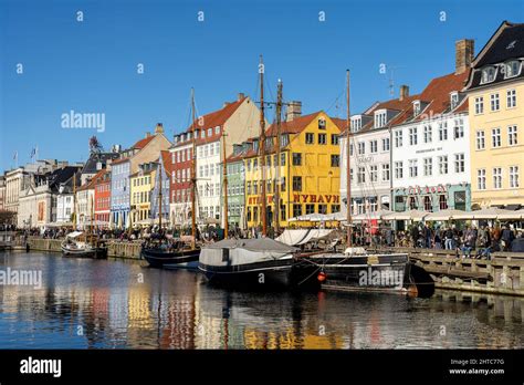 Famous Nyhavn in Copenhagen, Denmark Stock Photo - Alamy