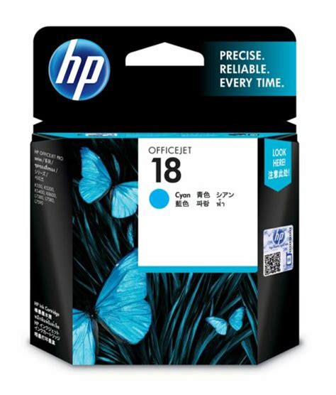 HP 18 Cyan Original Ink Cartridge - (C4937A) - Shop HP.com Thailand