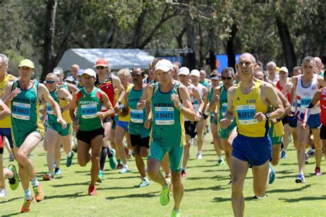 running masters: World Masters Athletics Championships Perth 8km XC M55 1st