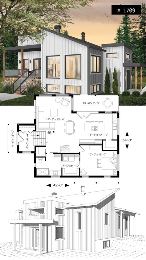 Small House Plans With Basement Garage | Unique house plans ...