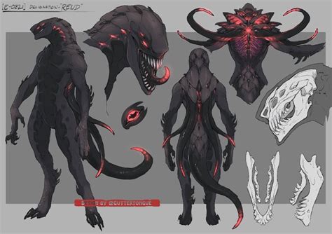 guttertongue on Twitter | Fantasy creatures art, Creature concept art, Mythical creatures art