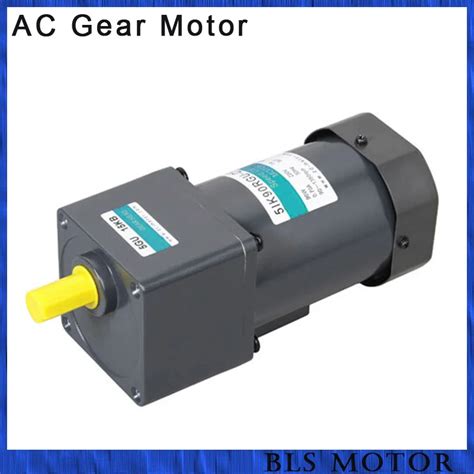 60W ac gear motor with speed controller normal gearbox-in AC Motor from Home Improvement on ...