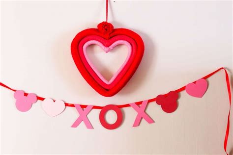 Disney Valentine's Day Crafts: DIY Decorations, Decor and Printables Polka Dots and Pixie Dust