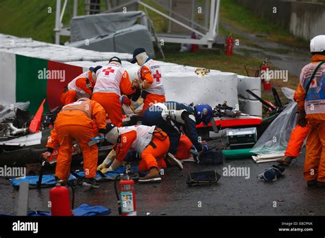 Suzuka, Japan. 5th Oct, 2014. Jules Bianchi (Marussia) F1 : Japanese Formula One Grand Prix at ...