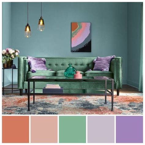 Pin by Claudia Campos on Home | Room color schemes, Green interior ...