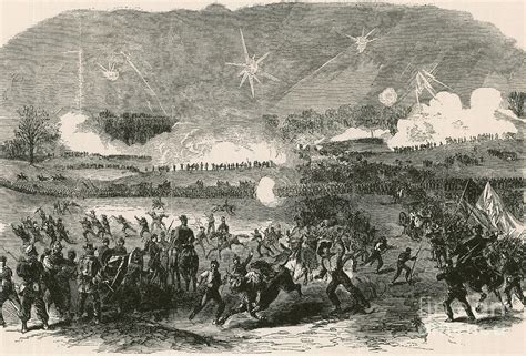 Battle Of Chancellorsville, 1863 Photograph by Photo Researchers