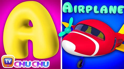 ABC Vehicles Phonics Song 4 - ChuChu TV Transportation Song for Kids ...