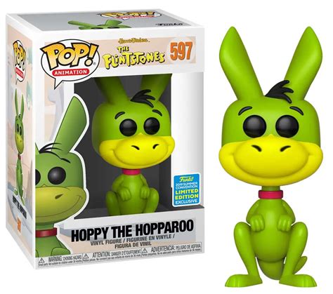 Funko Hanna-Barbera The Flintstones POP Animation Hoppy the Hopparoo Exclusive Vinyl Figure 597 ...