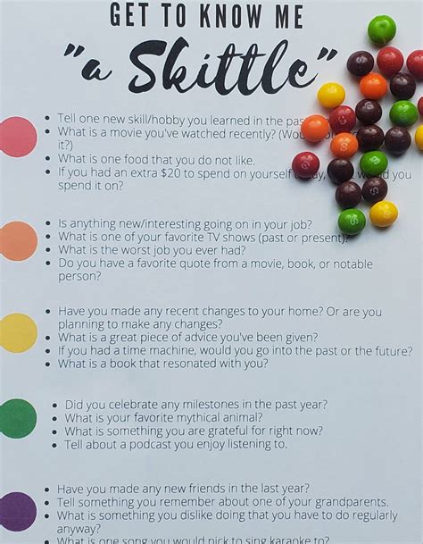 Skittles Getting To Know You Game - BEST GAMES WALKTHROUGH