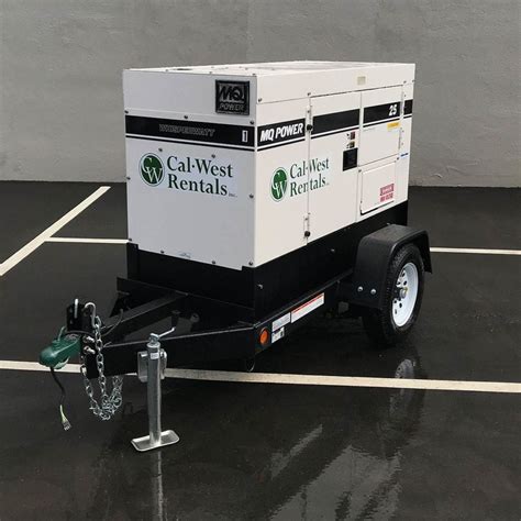 Generator, 25 KVA | Cal-West Rentals