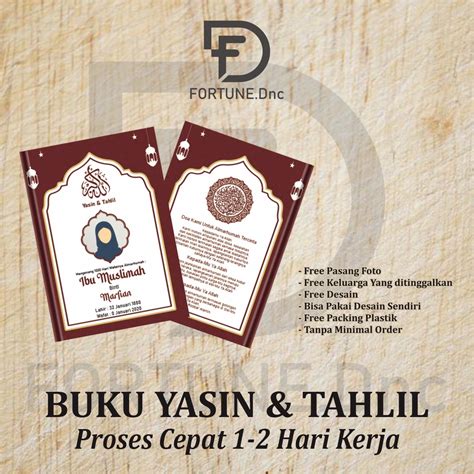 Jual Buku Yasin || Yasin dan Tahlil || 192 Halaman || Arab, Latin dan Terjemahan | Shopee Indonesia