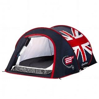 Union Jack Tent from Decathlon by Quecha | www.decathlon.co.… | Flickr