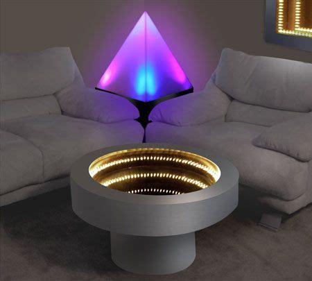 Infinity Mirror Table - Wormhole in your living room (With images) | Infinity mirror, Led ...