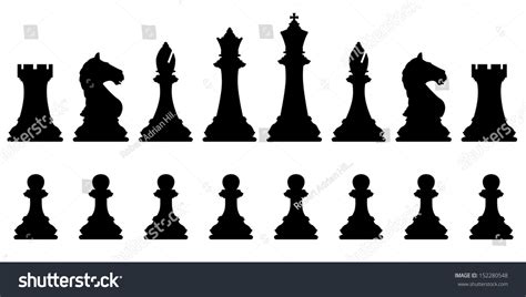 12,939 Chess pieces silhouette Images, Stock Photos & Vectors ...