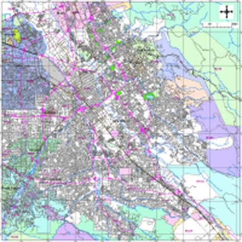 San Jose Zip Code Map - Maping Resources