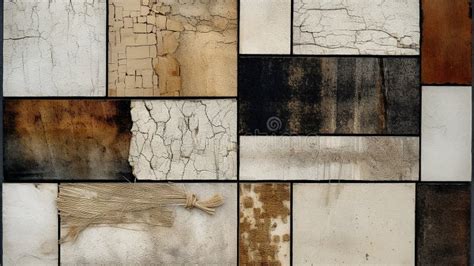 Abstract Texture Collage Background Stock Illustration - Illustration ...