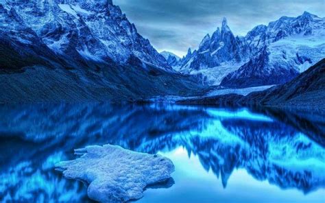 landscape, Mountain, Lake, Snow, Ice Wallpapers HD / Desktop and Mobile ...