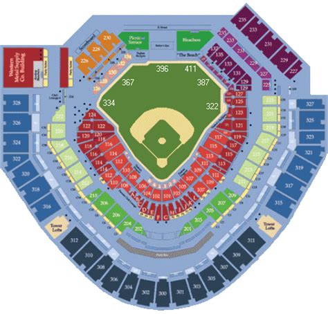 Petco Park Seating Chart – Two Birds Home