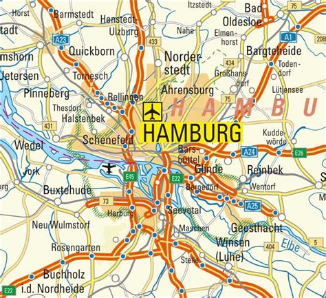 Maps of Hamburg ~ mapnexus